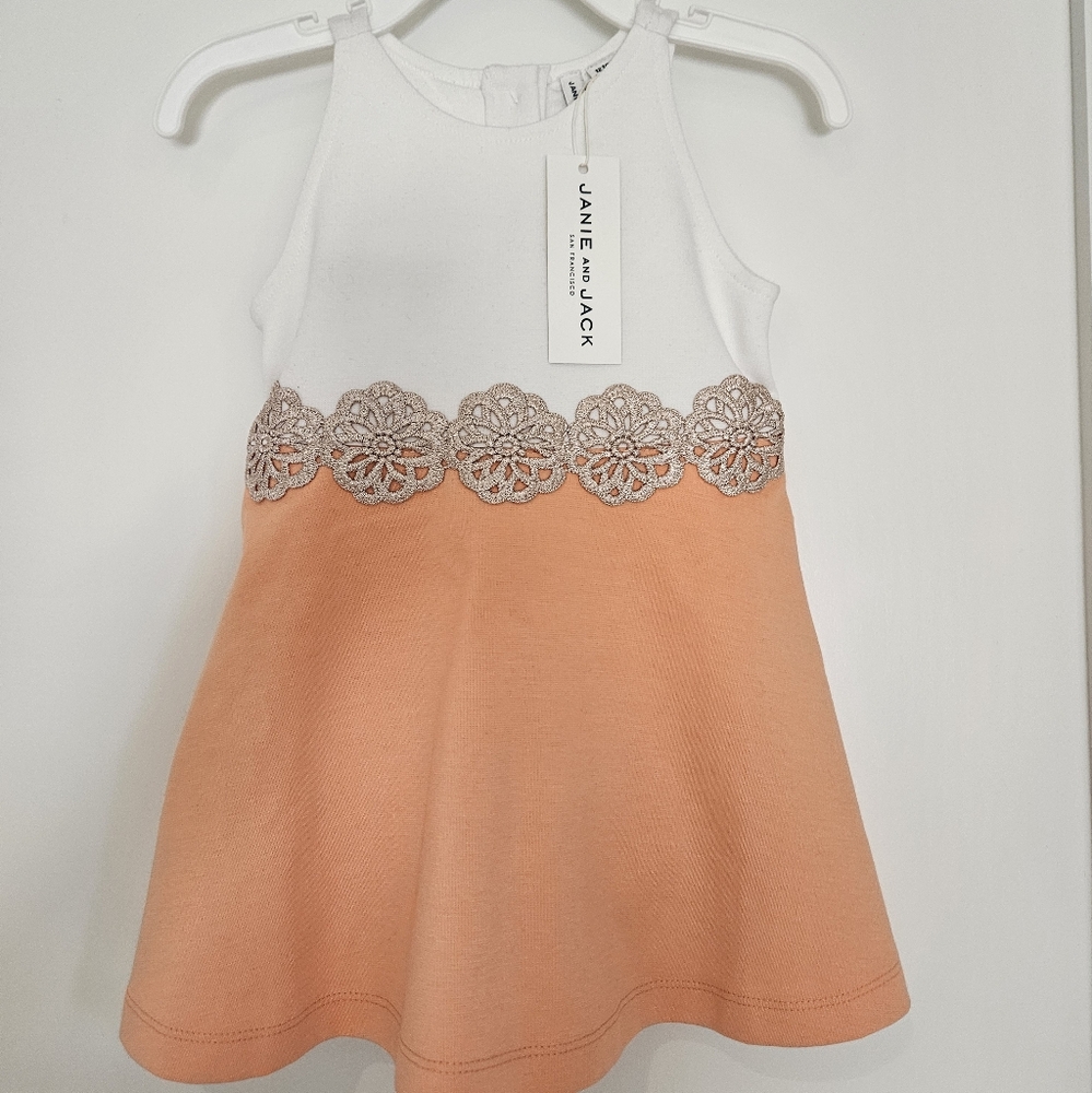 Janie and Jack Colorblock Dress